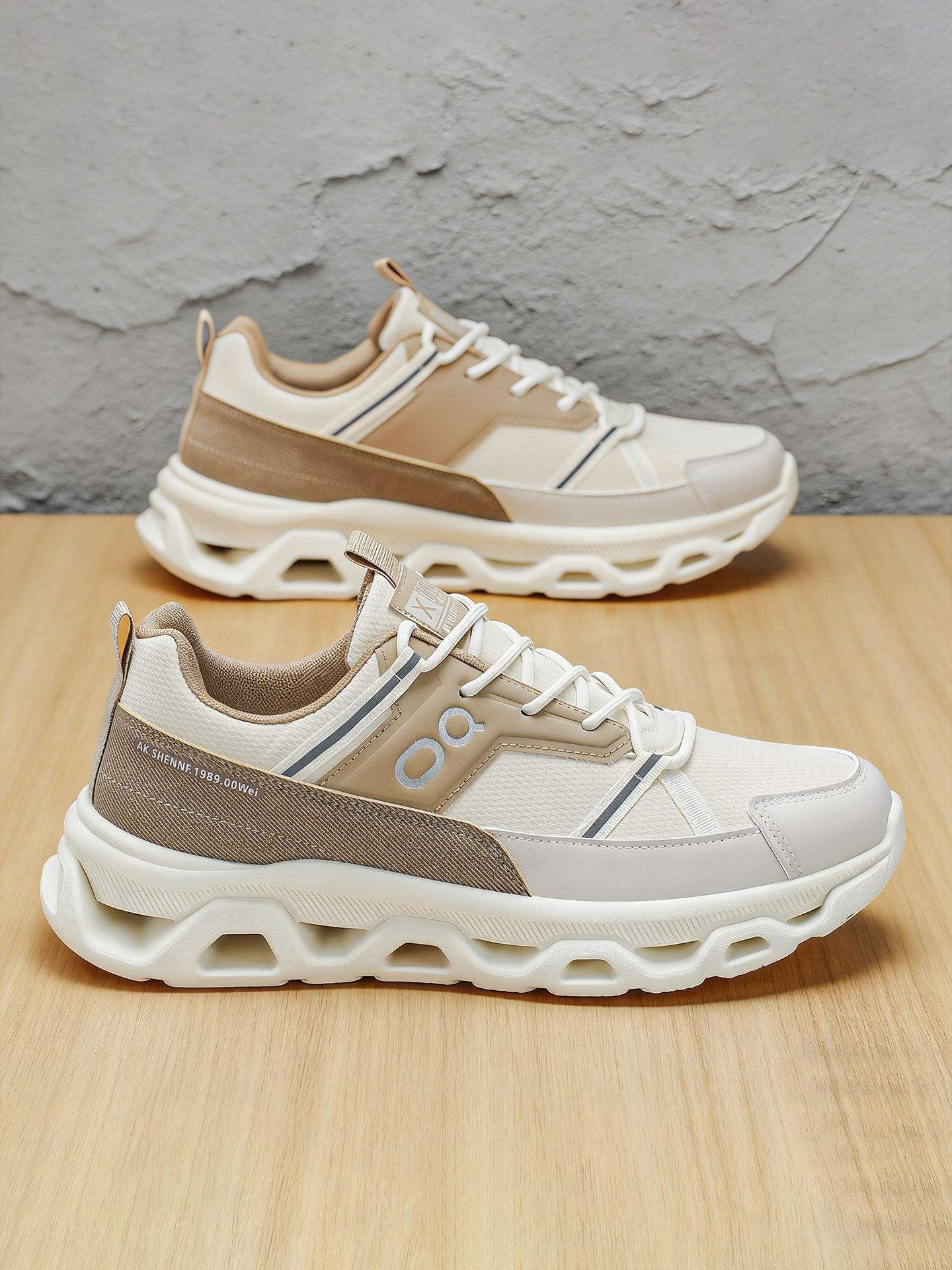 透气鞋子男网面运动鞋防滑青少年休闲百搭户外跑鞋耐磨软底不累脚主图