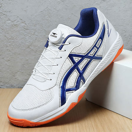 羽毛球鞋男鞋网面透气超轻便青少年乒乓球鞋中小学生旋转扣运动鞋