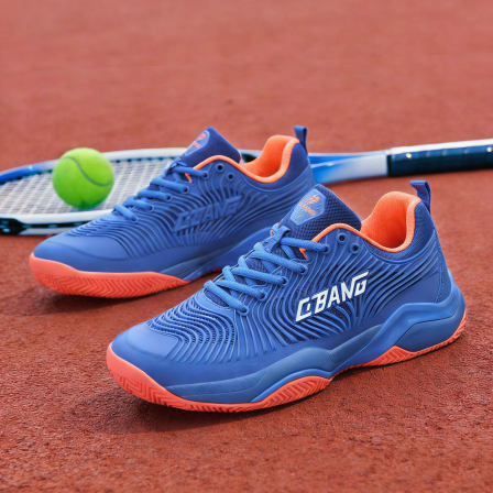 网球鞋男款专业超轻耐磨青少年运动鞋防滑透气牛筋底羽毛球鞋子男