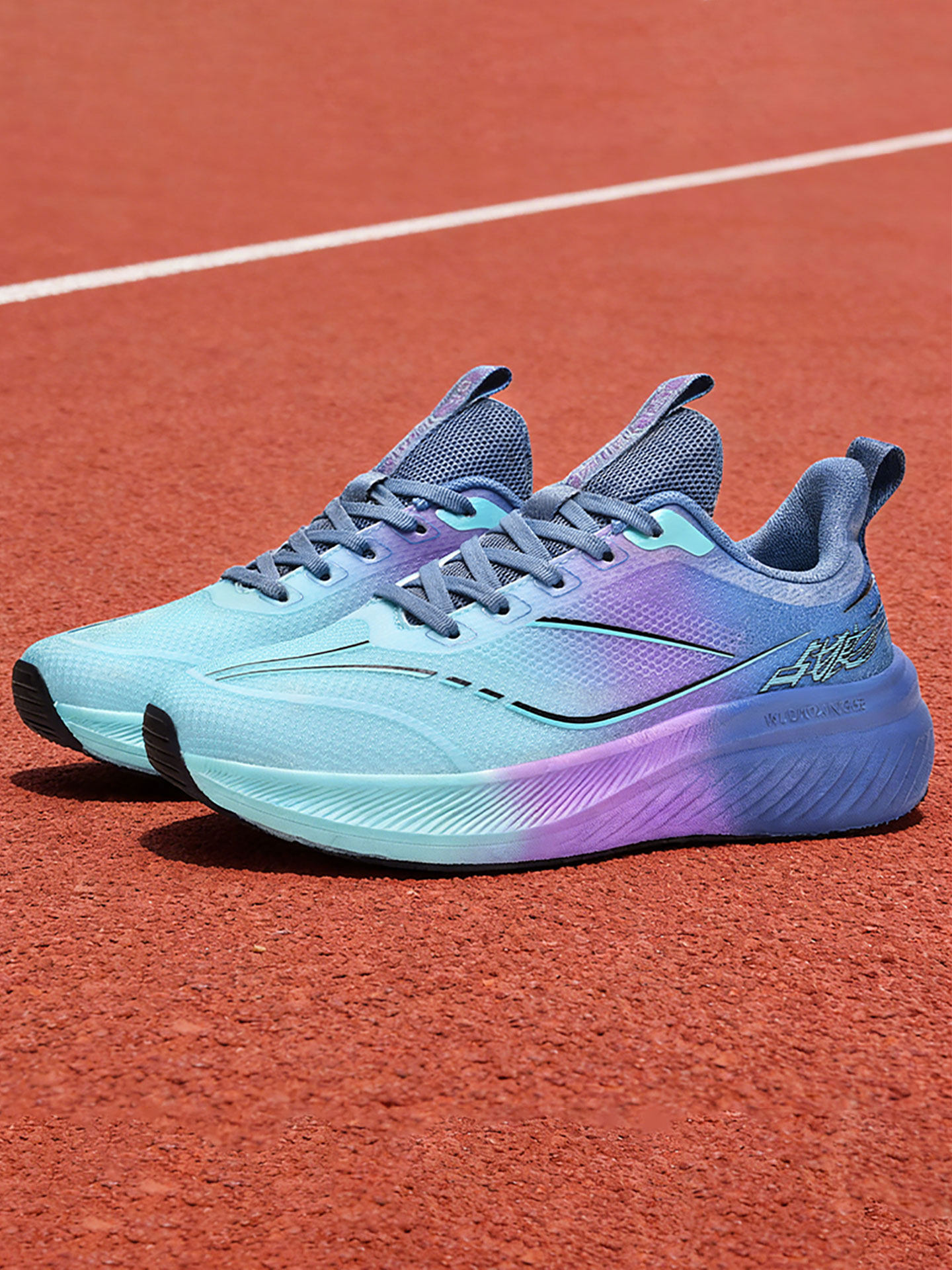 男款跑鞋超轻男童透气防臭运动鞋减震软底初中生防滑体测专用鞋子主图