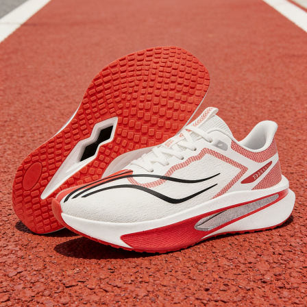 男鞋2026新款男透气不带碳板男童运动鞋软底回弹超轻学生竞速跑鞋