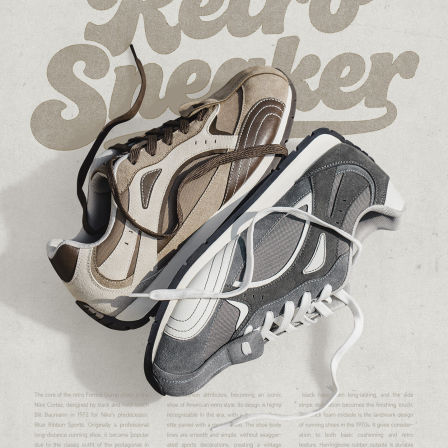 MRA解构阿甘鞋男2026新款工装德训板鞋复古厚底休闲运动慢跑鞋春