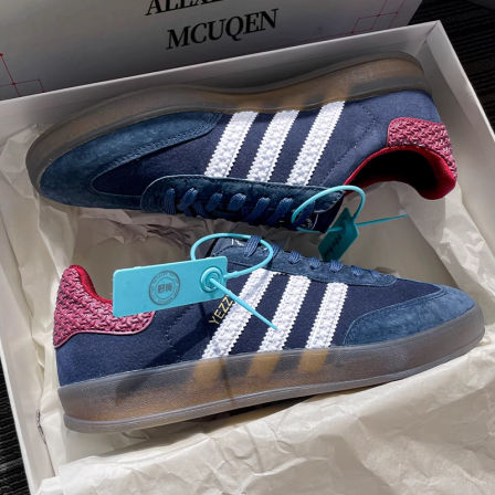 德国复古蓝莓色德训鞋男女阿甘鞋子2026新款低帮情侣百搭休闲板鞋