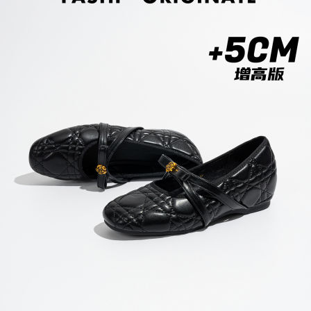 真皮~山茶花珍珠玛丽珍鞋女2026春季新款小香风菱格毛毛平底单鞋