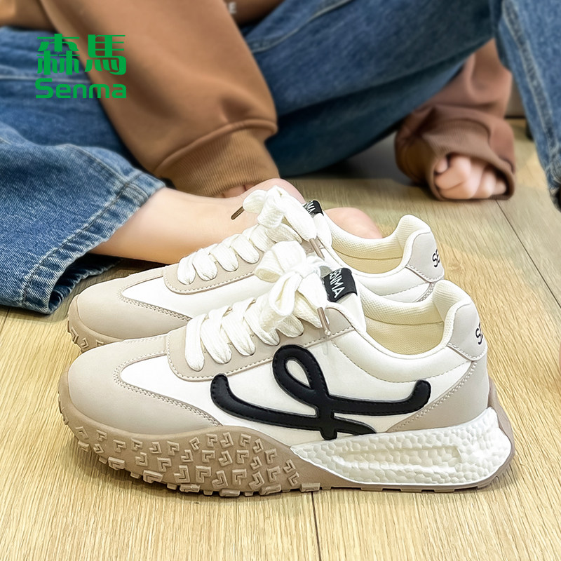 森马厚底德训鞋女2026春季新款休闲运动鞋女款爆款时尚阿甘鞋子女主图