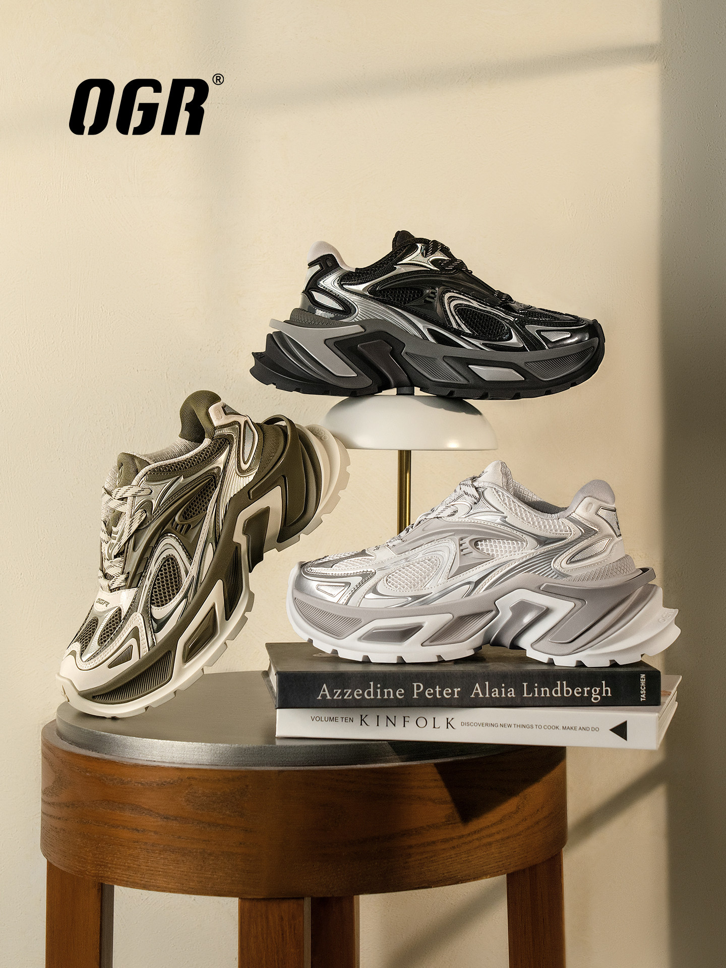 【蜜蜂惊喜社】OGR水狼蛛2.0复古老爹鞋主图