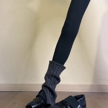 Wheat house ~！复古方头厚底玛丽珍鞋女魔术贴交叉带浅口单鞋子