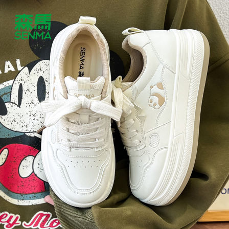 森马女鞋2026新款小白鞋女春季时尚爆款运动休闲鞋子女生厚底板鞋