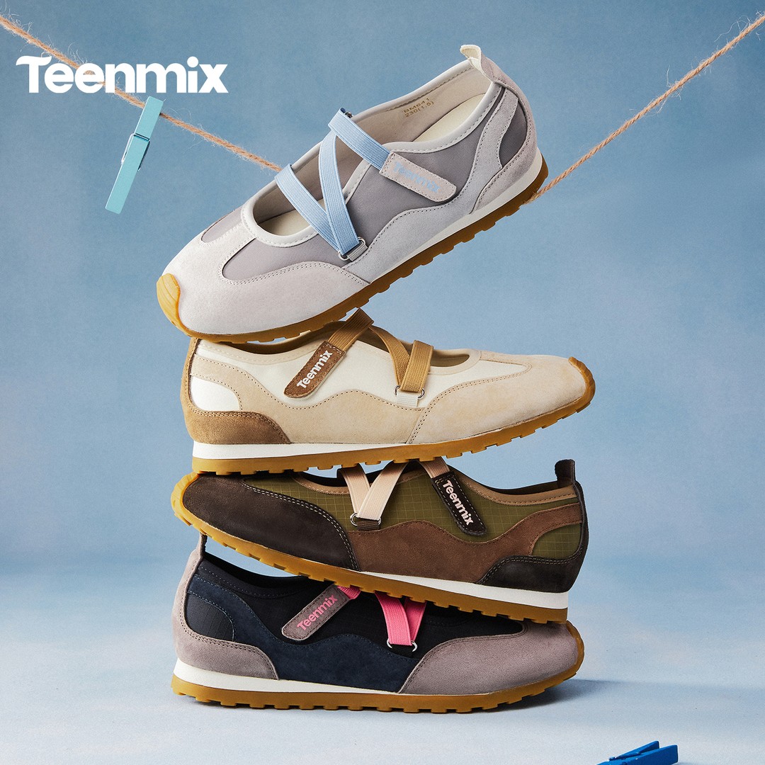 天美意2026春新款商场同款运动休闲芭蕾德训女浅口鞋BM641AQ6主图