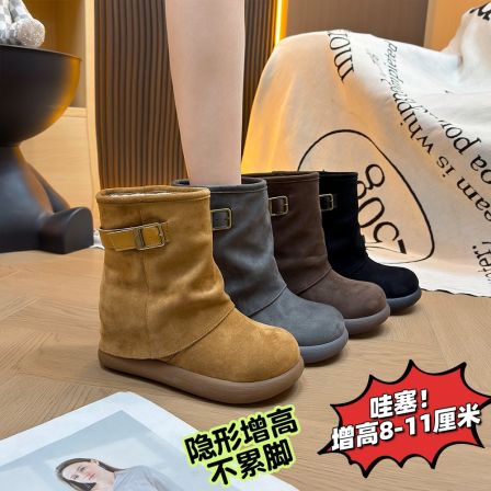 IG/IG现货增高8/11CM2025冬季时尚百搭新款爆款潮流复古女鞋60398