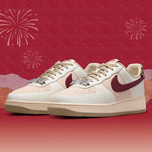 耐克｜AIR FORCE 1 '07奢华皮质时尚 女子休闲鞋IM7510-262主图