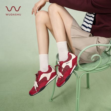 吴大叔春秋潮流透气气垫缓震时尚休闲鞋德训鞋增高W06G10301A2261