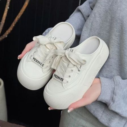 特XIAOJIAOYA——时尚百搭厚底休闲包头半托8000-53