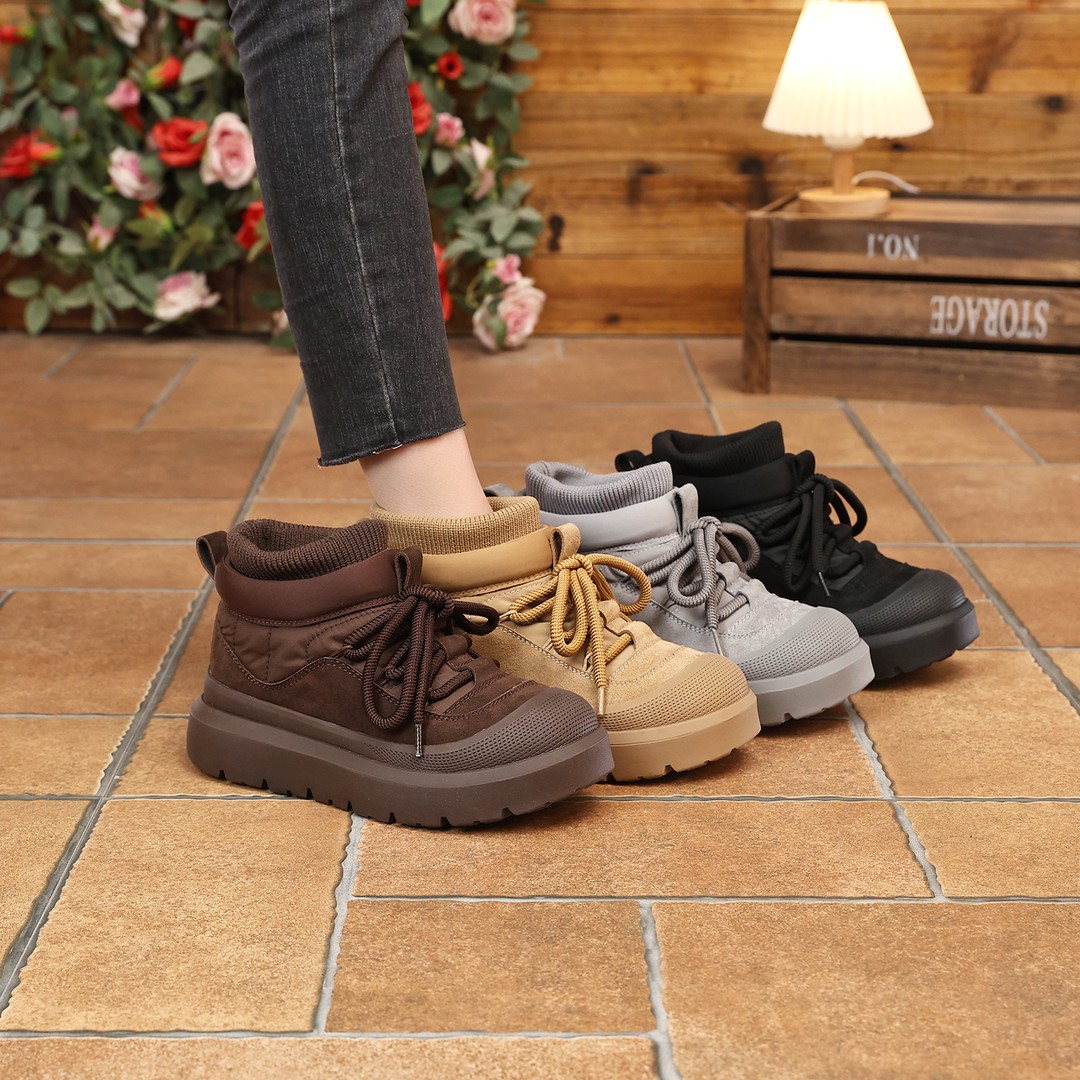 IG/IG现货增高4CM2025冬季时尚百搭爆款潮流高级复古风女鞋60259主图