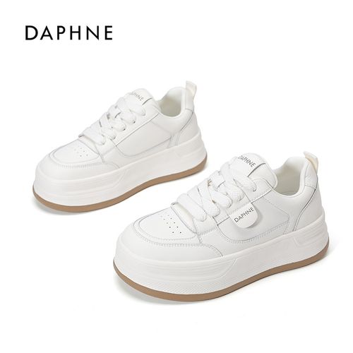 Daphne/达芙妮小白鞋马年新款女鞋厚底增高鞋女ins时尚正品女鞋L主图