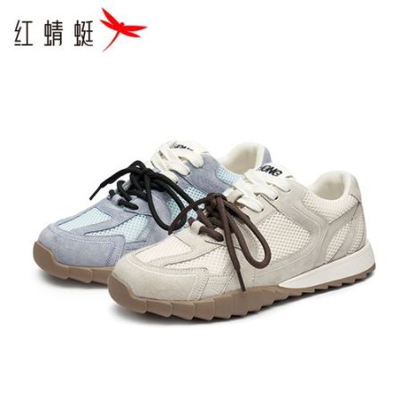 【籽言专属】红蜻蜓阿甘鞋女休闲百搭时尚舒适潮流运动鞋子WTB14808