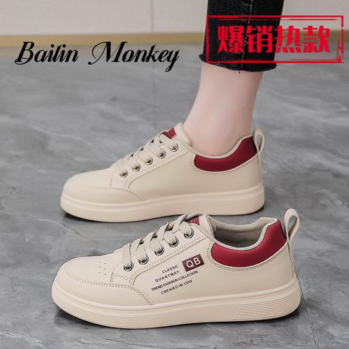 品牌旗舰软底运动小白鞋女2026春季新款韩版百搭轻便跑步休闲板鞋主图