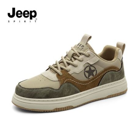 jeep吉普男鞋vintage板鞋男款2026新款男士休闲美式高街爆款鞋子