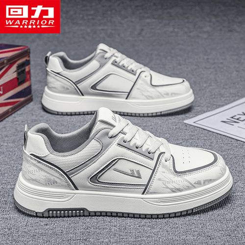 回力男鞋国潮小白鞋2026春季新款百搭软底增高透气休闲板鞋子男款主图