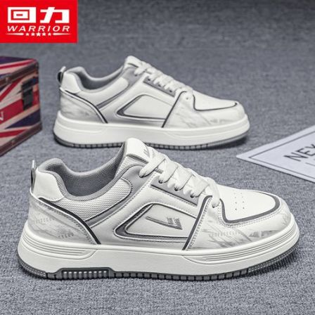 回力男鞋国潮小白鞋2026春季新款百搭软底增高透气休闲板鞋子男款