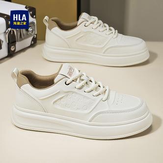 HLA/海澜之家男鞋新款秋冬时尚舒适增高运动鞋百搭保暖休闲板鞋男主图