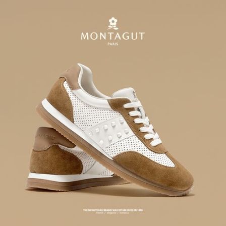 梦特娇男鞋新款日常运动透气舒适时尚百搭休闲轻便防滑减震阿甘鞋