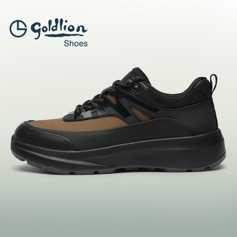 金利来男鞋户外休闲商务舒适软底软面男士休闲皮鞋558530506主图