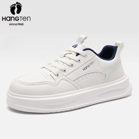 美国欢腾男鞋春季新款时尚百搭透气厚底增高小白板鞋百搭休闲板鞋