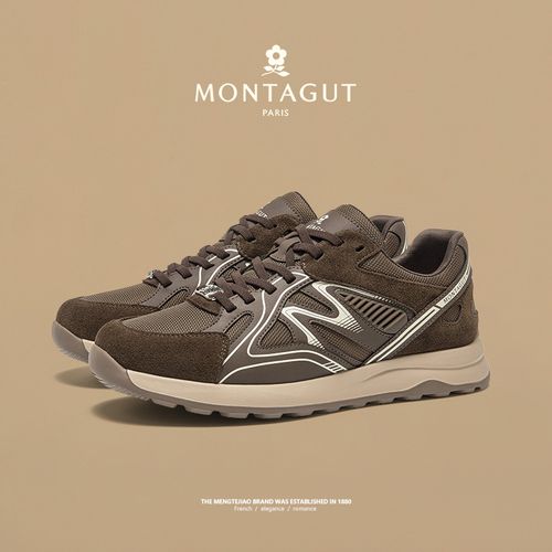 梦特娇新款经典时尚男鞋潮流百搭轻盈舒适防滑舒适减震休闲鞋主图