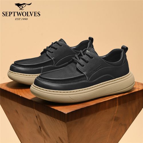七匹狼男鞋增高工装鞋时尚休闲鞋男低帮鞋休闲舒适商务低帮通勤主图