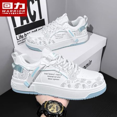 回力男鞋板鞋2026春季男士腰果花百搭增高软底透气休闲鞋子男款