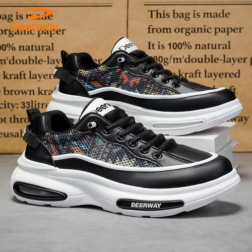 德尔惠休闲男鞋夏季新款时尚个性青少年潮鞋百搭男士透气网面软底主图