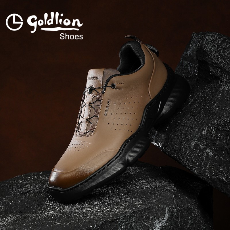 金利来男鞋休闲鞋轻底减震四季轻便透气舒适爆米花鞋557530419主图