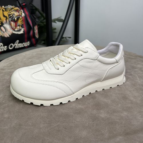 头层牛皮小白鞋男款韩版百搭透气休闲鞋低帮真皮白鞋时尚潮流男鞋主图