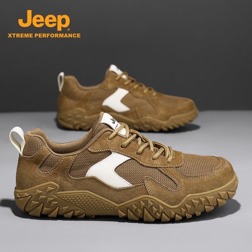 Jeep吉普阿甘男鞋2026新款春季防滑耐磨软底百搭休闲板鞋运动潮鞋主图
