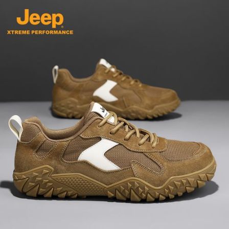 Jeep吉普阿甘男鞋2026新款春季防滑耐磨软底百搭休闲板鞋运动潮鞋