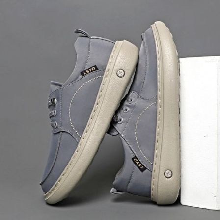 新款老北京布鞋透气韩版低帮软底轻便休闲鞋潮流百搭男鞋开车鞋潮