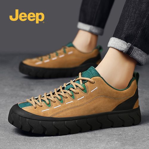 Jeep吉普男鞋春秋款百搭时尚运动休闲板鞋男士软底鞋子男百搭潮鞋主图