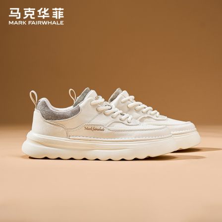 马克华菲板鞋男款2026新款百搭轻便运动休闲鞋子男士耐磨舒适男鞋