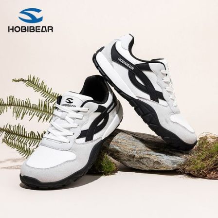 HOBIBEAR男士透气板鞋休闲鞋2026新款休闲户外减震时尚情侣运动鞋