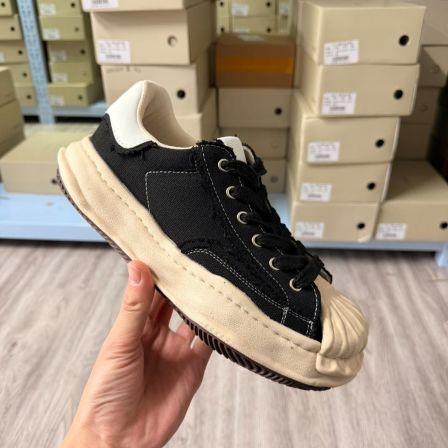 【微瑕清 无运险】牛仔破坏布溶解贝壳头羊皮鞋垫三层组合鞋底板鞋