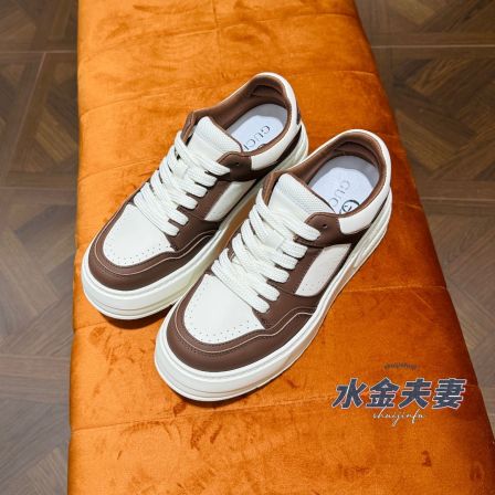 2026春夏男士新款高端简约潮流韩版时尚百搭厚底休闲板鞋  20550