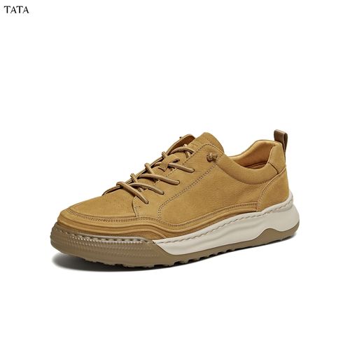 TATA/他她2026春商场同款舒适百搭休闲男鞋新款QHZ01AM6主图