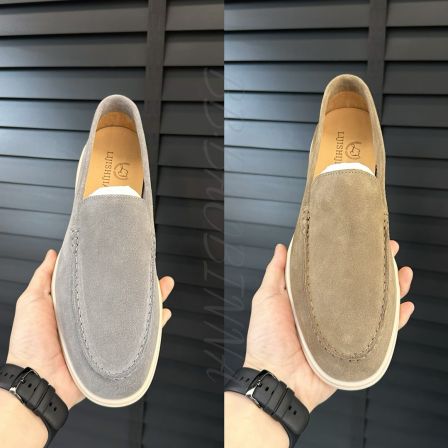 小野· 男装 | 男士 经典百搭一脚蹬休闲皮鞋75841