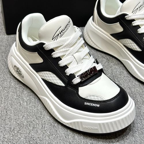 【十年欣塞诺鞋子】新款休闲板鞋安脚舒服软底软面舒适男士潮流2038主图