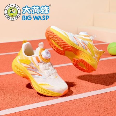 大黄蜂童鞋男童休闲鞋春秋新款网面鞋子透气舒适防滑中大童运动鞋