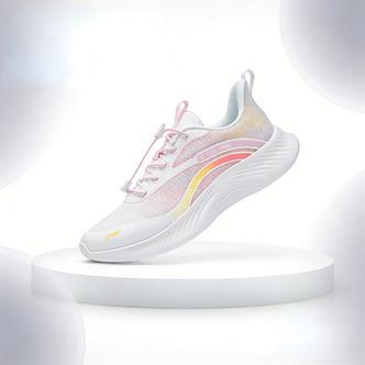 李宁儿童【蜻蛉4】秋冬新款透气网面软底防滑跑步旅游运动鞋YKFW002