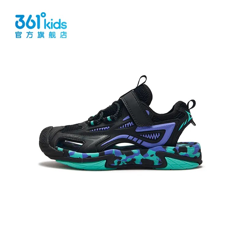 361°kids【商场同款】童鞋男童休闲沙滩凉鞋2025年夏季新款中大童主图