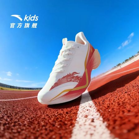 【马赫6新年款】安踏儿童男童跑鞋2026春季网面缓震防滑耐磨童鞋