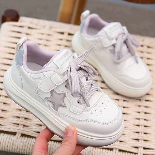 儿童板鞋时尚休闲鞋2026春季新款女孩童鞋中大童防滑单鞋韩版鞋子主图